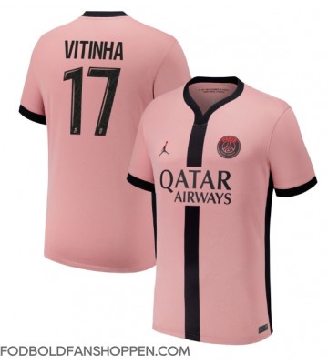 Paris Saint-Germain Vitinha #17 Tredjetrøje 2024-25 Kortærmet